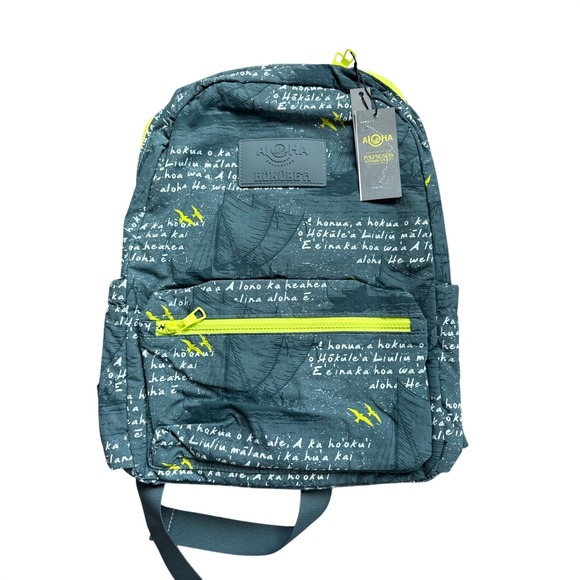 NEW Aloha Collection Holomoana Hokulea 50 Years Nylon Backpack Limited Edition
